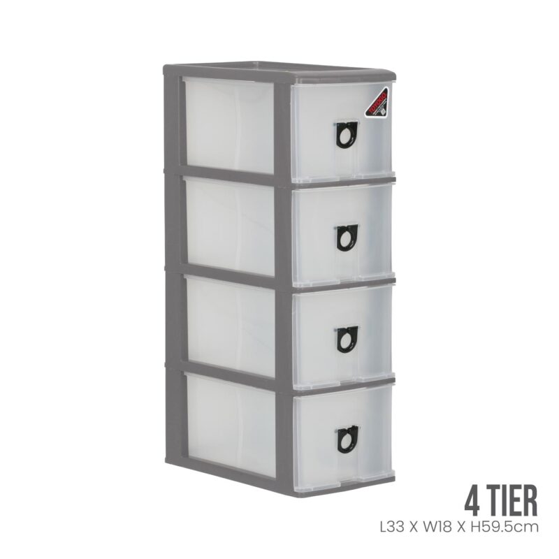 4 TIER CD/SAT DRAWER (302-4) - Image 2