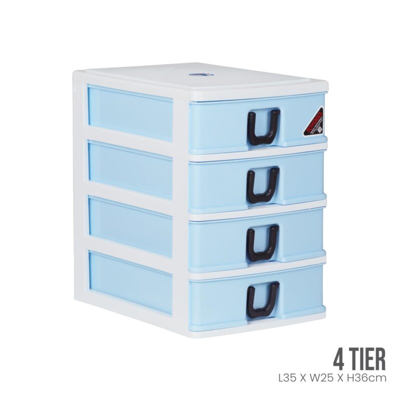 4 TIER 4S A4 DRAWER (401-4) - Image 2