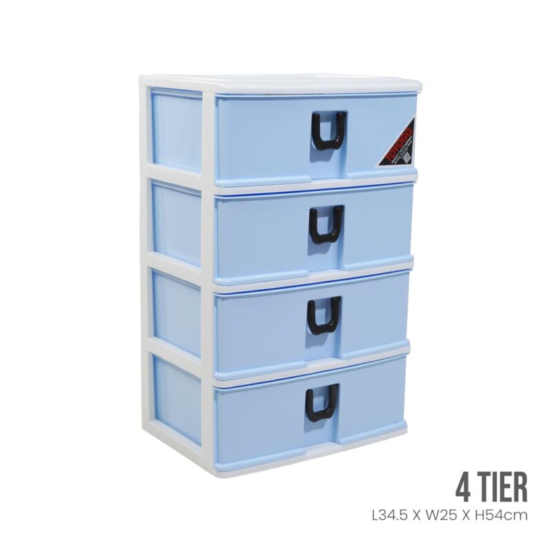 4 TIER COLLEGE A4 DRAWER (408-4) - Image 3