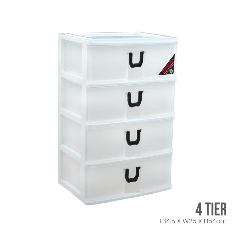 4 TIER COLLEGE A4 DRAWER (408-4) - Image 2