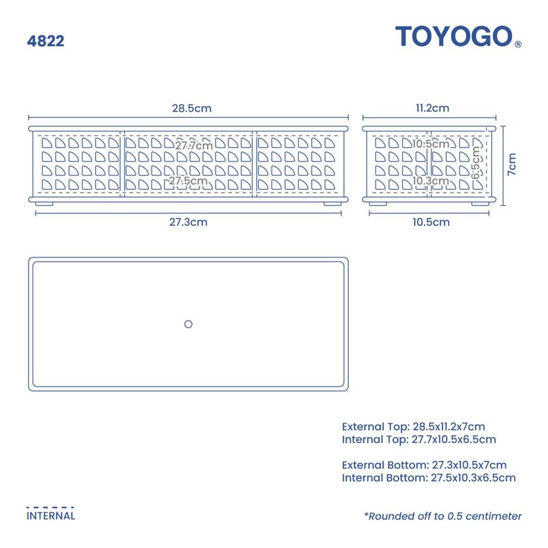 STACKABLE SLIM TRAY (4822) - Image 8