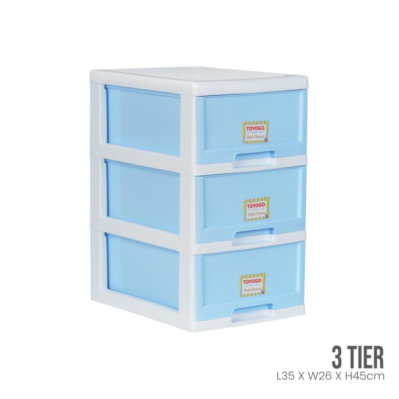 3 TIER MARINE A4 DRAWER (3B) (542-3) - Image 3