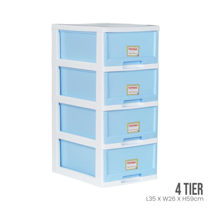 4 TIER MARINE A4 DRAWER (4B) (542-4) - Image 3