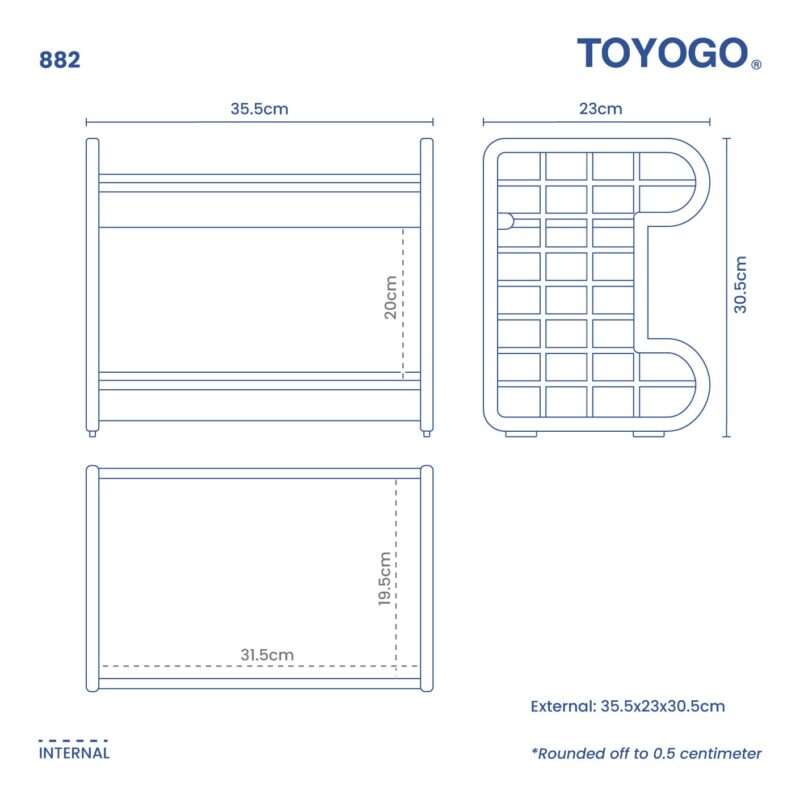 2 LAYER DM TRAY (882) - Image 4