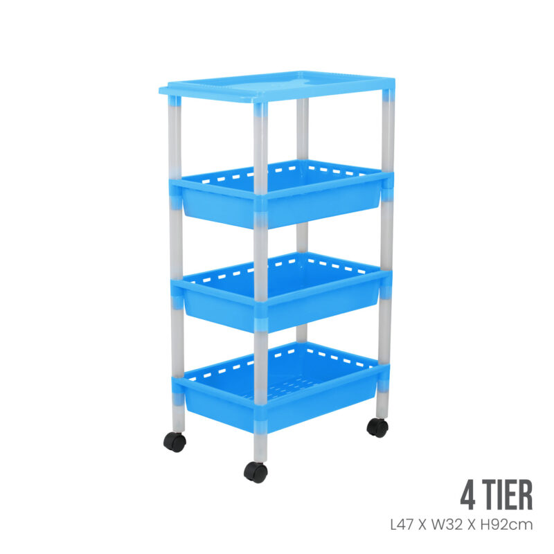 4TIER TIM SUM TROLLEY (885-4) - Image 3