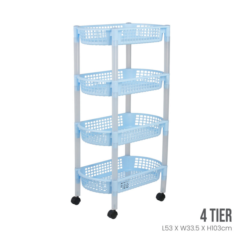 4 TIER PLACER TROLLEY (886-4) - Image 3