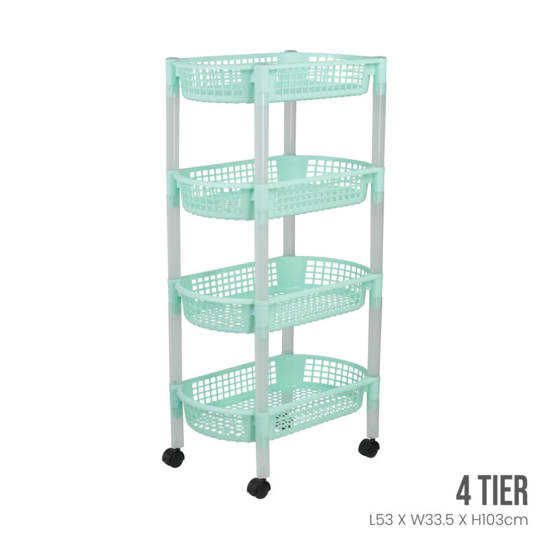 4 TIER PLACER TROLLEY (886-4) - Image 2