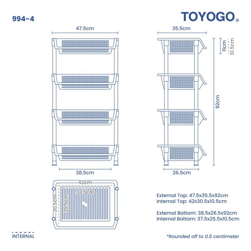 4 TIER DOC RACK (994-4) - Image 3