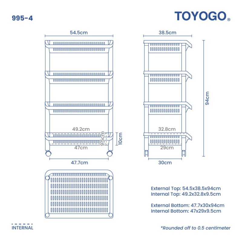 4 TIER XL DOC RACK (995-4) - Image 6