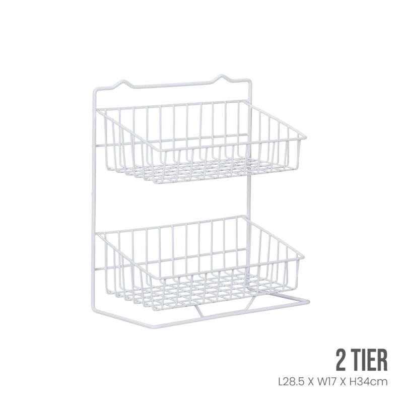 WALL RACK 2 LAYER CA-451102W (HFH8216)